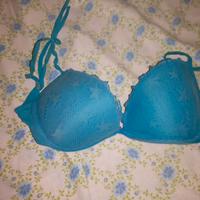 reggiseno stelle imbottito mare lacci collo coppa