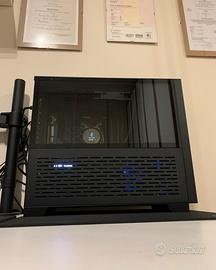 Pc desktop gaming ryzen 5 rtx 3060 ti e monitor
