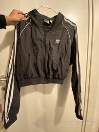 Felpa giacca adidas con zip Taglia xs