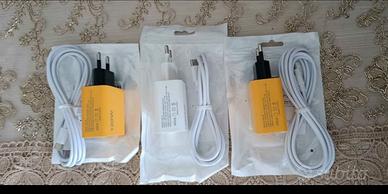 3 caricatori rapidi da 120w MAI USATI