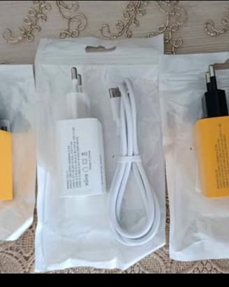 3 caricatori rapidi da 120w MAI USATI