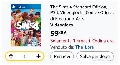The Sims 4 PS4 FISICO