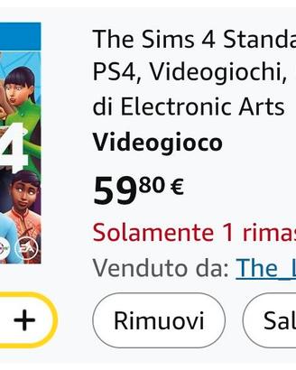 The Sims 4 PS4 FISICO