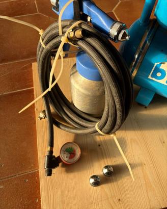 Compressore portatile 220V con aerografo