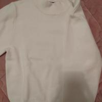 maglioncino panna da donna 