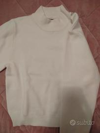 maglioncino panna da donna 