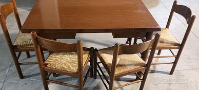 Tavolo da pranzo per 8 persone con 8 sedie