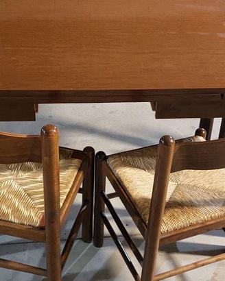 Tavolo da pranzo per 8 persone con 8 sedie