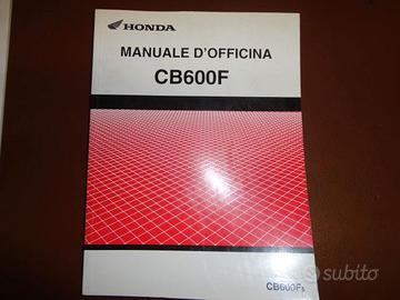 Hornet 600 Honda manuale officina manutenzione