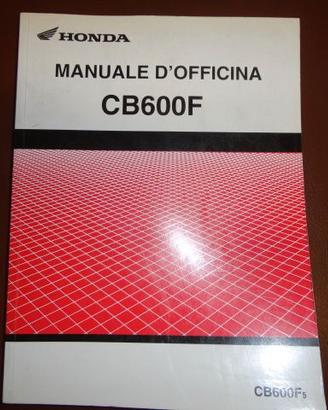 Hornet 600 Honda manuale officina manutenzione