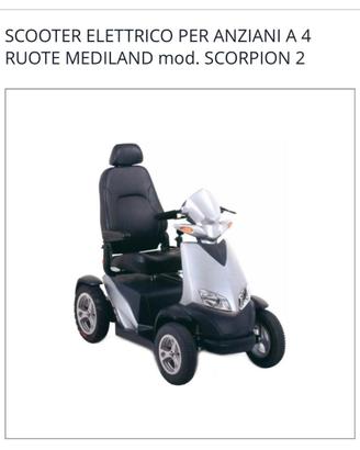 SCOOTER ELETTRICO PER ANZIANI
