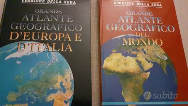 ATLANTE GEOGRAFICO  EUROPA E MONDO SET 2