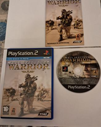 gioco playstation 2 : WARRIOR FULL SPECTRUM