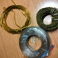 1 Matassa cavo altoparlanti+1 di elettrico vintage