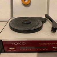 SonoVox Yoko radiophone Giradischi 45giri Vintage