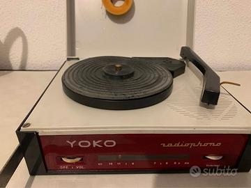 SonoVox Yoko radiophone Giradischi 45giri Vintage