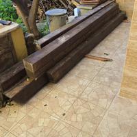 Travi copertura esterna legno