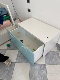 Cassapanca contenitore e/o scrivania bimbo ikea