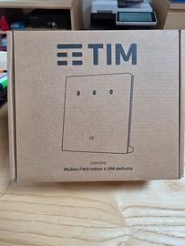Modem FWA indoor 4g wi-fi 6 ZTE MF296D bianco