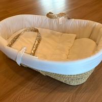 Culla in vimini nuova