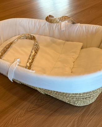 Culla in vimini nuova