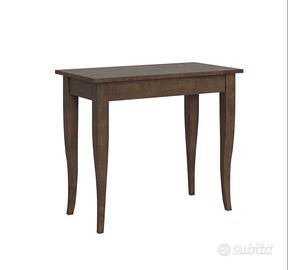 Consolle allungabile tavolo noce sciabola