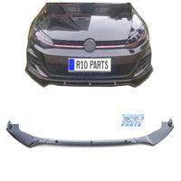 SPOILER LIP VOLKSWAGEN VW GOLF 7 7.5 NERO LUCIDO