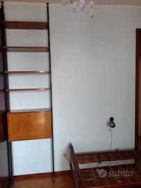 libreria  svedese cielo terra in palissandro '60