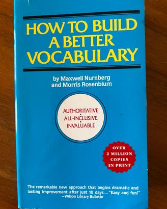 How to build a better vocabulary,NurnbergRosenblum