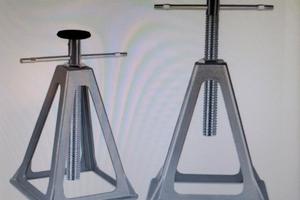 4 cavalletti supporto camper