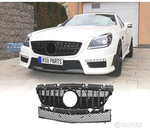 GRIGLIA MERCEDES SLK R172 11-15 LOOK GT-R NERO LUC