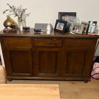 Credenza 3 ante con 3 cassetti in arte povera