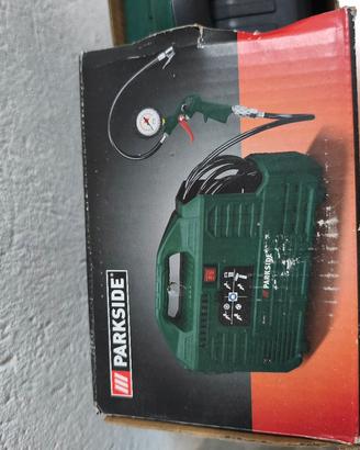 Pompa con Compressore portatile a valigetta c