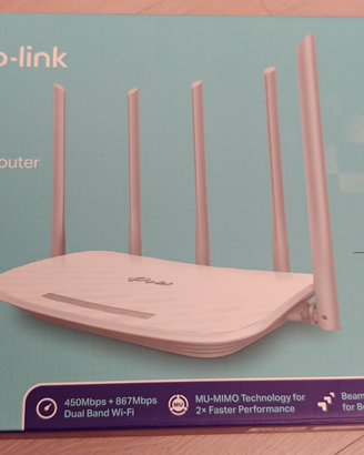 Router WiFi Tp-Link Archer C60 dual band AC1350