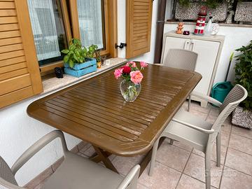 Tavola legno esterno