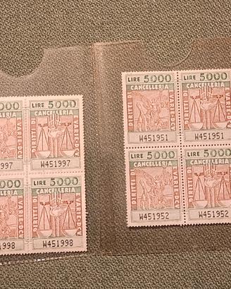 Marche da bollo diritto di cancelleria.