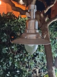 lampade vintage alluminio da esterno 