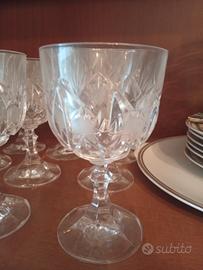 Bicchieri di cristallo 
