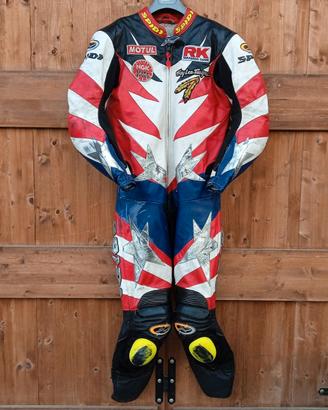 Tuta in pelle intera SPIDI –  Scott Russell