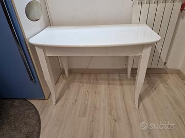 tavolo consolle artigianale 