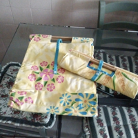 6 Borse spesa Barilla in tessuto fiorito