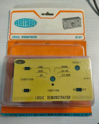 kit dimostratore logico Amtron vintage nuovo