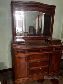 Comò in stile antico legno massello