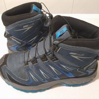 Scarpe Salomon trekking nr. 34 per bambino