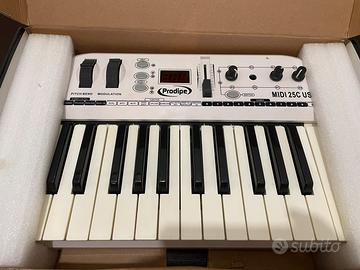 Tastiera midi usb controller 25c