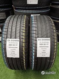 2 gomme 225 55 17 BRIDGESTONE RFT RIF996