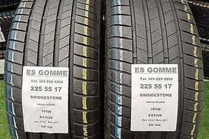 2 gomme 225 55 17 BRIDGESTONE RFT RIF996