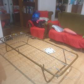 rete materasso  letto singolo  