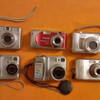 Fotocamere Canon e Nikon