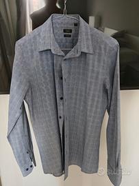 Camicia uomo Slim Fit blu 